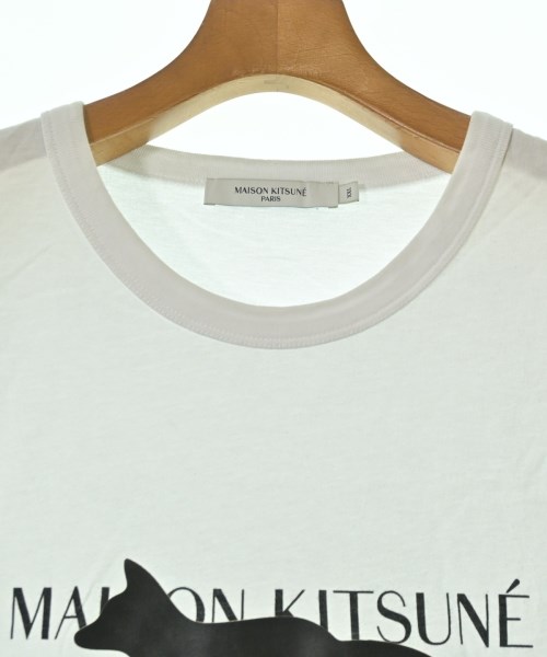 MAISON KITSUNE（メゾンキツネ）Tシャツ・カットソー 白 サイズ:XXL メンズ/2200707695051