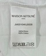 MAISON KITSUNE（メゾンキツネ）Tシャツ・カットソー 白 サイズ:XXL メンズ/2200707695051