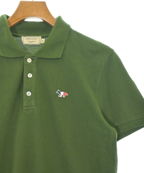 MAISON KITSUNE（メゾンキツネ）ポロシャツ 緑 サイズ:M メンズ/2200707182025