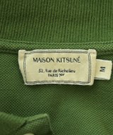 MAISON KITSUNE（メゾンキツネ）ポロシャツ 緑 サイズ:M メンズ/2200707182025
