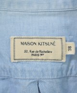 MAISON KITSUNE（メゾンキツネ）カジュアルシャツ 青 サイズ:38(S位) メンズ/2200708959022