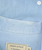 MAISON KITSUNE（メゾンキツネ）カジュアルシャツ 青 サイズ:38(S位) メンズ/2200708959022
