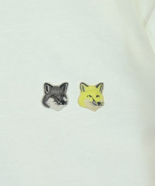 MAISON KITSUNE（メゾンキツネ）Tシャツ・カットソー 白 サイズ:M メンズ/2200709153030
