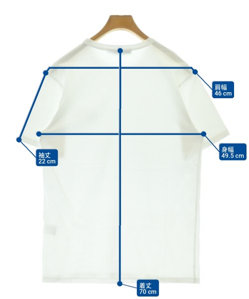 MAISON KITSUNE（メゾンキツネ）Tシャツ・カットソー 白 サイズ:M メンズ/2200709153030