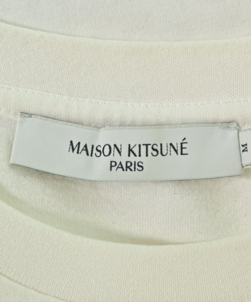 MAISON KITSUNE（メゾンキツネ）Tシャツ・カットソー 白 サイズ:M メンズ/2200709521075