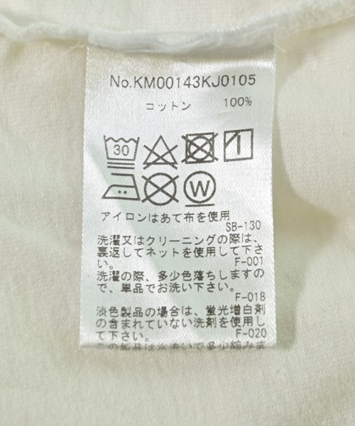 MAISON KITSUNE（メゾンキツネ）Tシャツ・カットソー 白 サイズ:M メンズ/2200709521075
