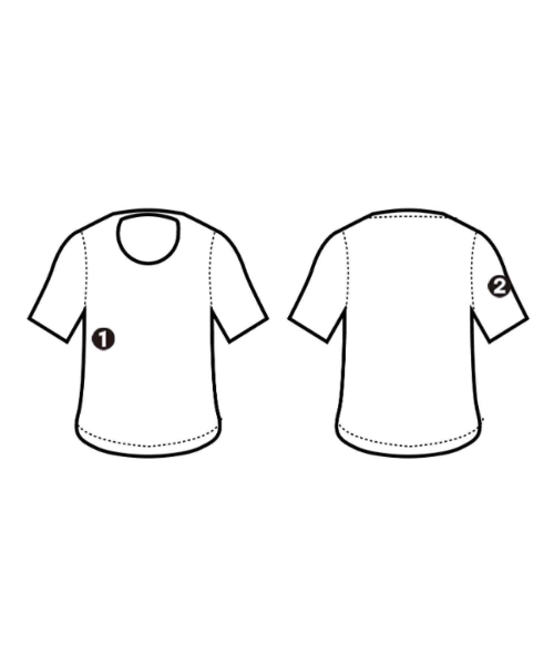 MAISON KITSUNE（メゾンキツネ）ポロシャツ 白 サイズ:S メンズ/2200663319060