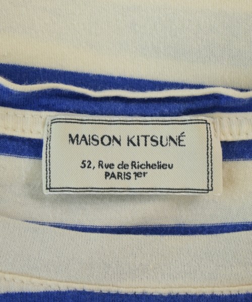 MAISON KITSUNE（メゾンキツネ）Tシャツ・カットソー 白 サイズ:L メンズ/2200695927158