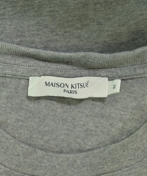 MAISON KITSUNE（メゾンキツネ）Tシャツ・カットソー グレー サイズ:XL メンズ/2200707956022