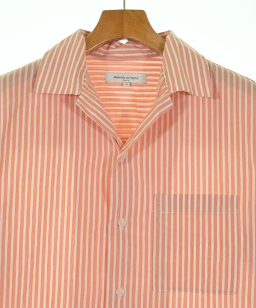 MAISON KITSUNE（メゾンキツネ）カジュアルシャツ オレンジ サイズ:XS メンズ/2200708915134