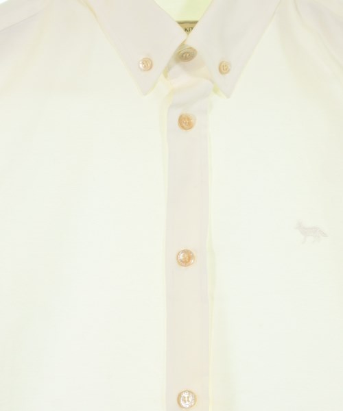 MAISON KITSUNE（メゾンキツネ）カジュアルシャツ 白 サイズ:38(S位) メンズ/2200663603084