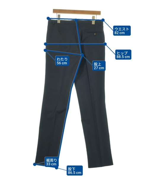 MAISON KITSUNE（メゾンキツネ）スラックス 紺 サイズ:48(L位) メンズ/2200663603176