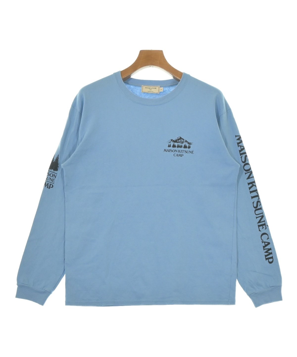 MAISON KITSUNE（メゾンキツネ）Tシャツ・カットソー 青 サイズ:S