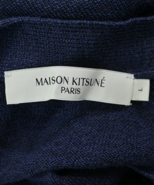 MAISON KITSUNE（メゾンキツネ）カーディガン 紺 サイズ:L メンズ/2200647053287