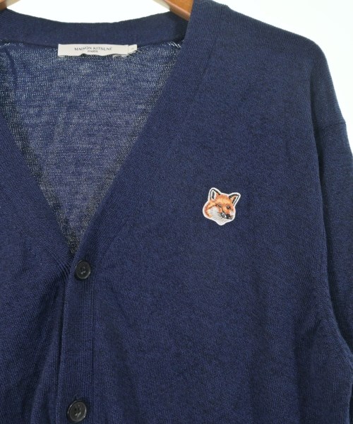 MAISON KITSUNE（メゾンキツネ）カーディガン 紺 サイズ:L メンズ/2200647053287
