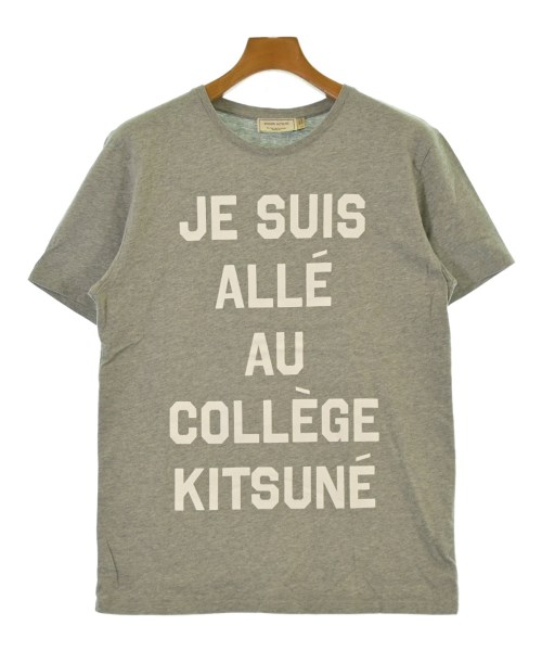MAISON KITSUNE(メゾンキツネ)Tシャツ・カットソー グレー サイズ:S/2200660621111