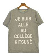 MAISON KITSUNE（メゾンキツネ）Tシャツ・カットソー グレー サイズ:S メンズ/2200660621111