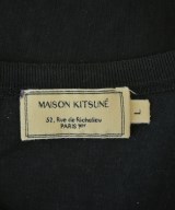 MAISON KITSUNE（メゾンキツネ）Tシャツ・カットソー 黒 サイズ:L メンズ/2200664326050