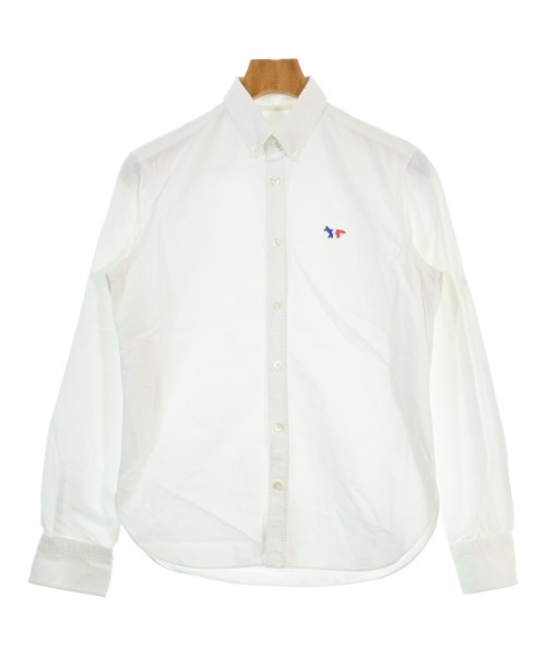 MAISON KITSUNE(メゾンキツネ)カジュアルシャツ 白 サイズ:37(XS位)/2200664437022