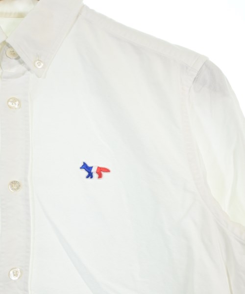 MAISON KITSUNE（メゾンキツネ）カジュアルシャツ 白 サイズ:37(XS位) メンズ/2200664437022