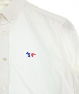 MAISON KITSUNE（メゾンキツネ）カジュアルシャツ 白 サイズ:37(XS位) メンズ/2200664437022