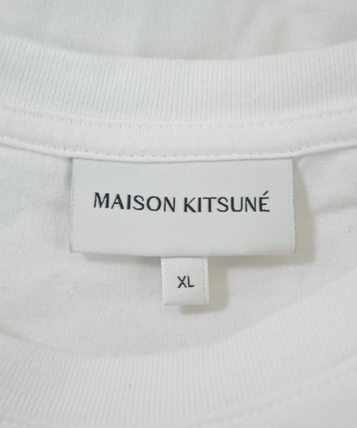 MAISON KITSUNE（メゾンキツネ）Tシャツ・カットソー 白 サイズ:XL メンズ/2200660923048
