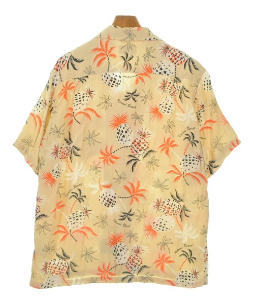 MAISON KITSUNE（メゾンキツネ）カジュアルシャツ ベージュ サイズ:L メンズ/2200660589084