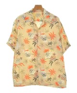 MAISON KITSUNE（メゾンキツネ）カジュアルシャツ ベージュ サイズ:L メンズ/2200660589084