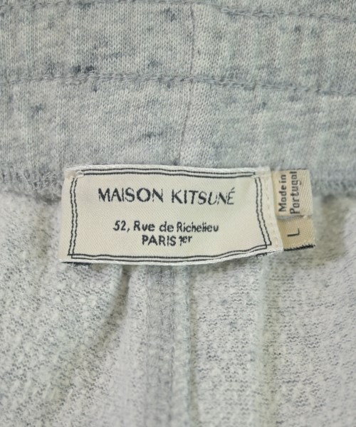 MAISON KITSUNE（メゾンキツネ）スウェットパンツ グレー サイズ:L メンズ/2200662935162