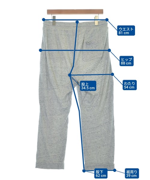 MAISON KITSUNE（メゾンキツネ）スウェットパンツ グレー サイズ:L メンズ/2200662935162