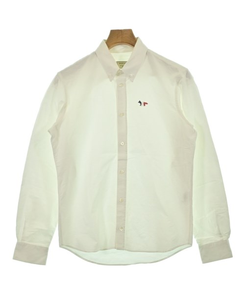 MAISON KITSUNE(メゾンキツネ)カジュアルシャツ 白 サイズ:37(XS位)/2200666012036