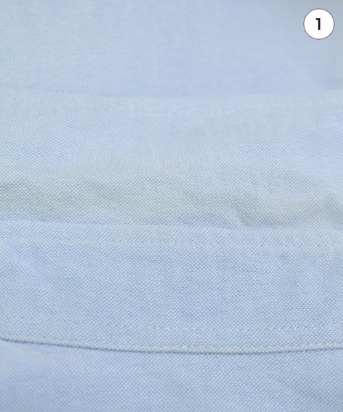 MAISON KITSUNE（メゾンキツネ）カジュアルシャツ 青 サイズ:37(XS位) メンズ/2200666012043