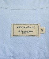 MAISON KITSUNE（メゾンキツネ）カジュアルシャツ 青 サイズ:37(XS位) メンズ/2200666012043