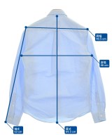 MAISON KITSUNE（メゾンキツネ）カジュアルシャツ 青 サイズ:37(XS位) メンズ/2200666012043