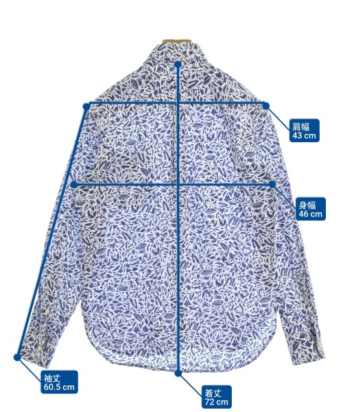 MAISON KITSUNE（メゾンキツネ）カジュアルシャツ 白 サイズ:39(M位) メンズ/2200668645027