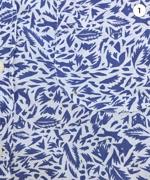 MAISON KITSUNE（メゾンキツネ）カジュアルシャツ 白 サイズ:39(M位) メンズ/2200668645027