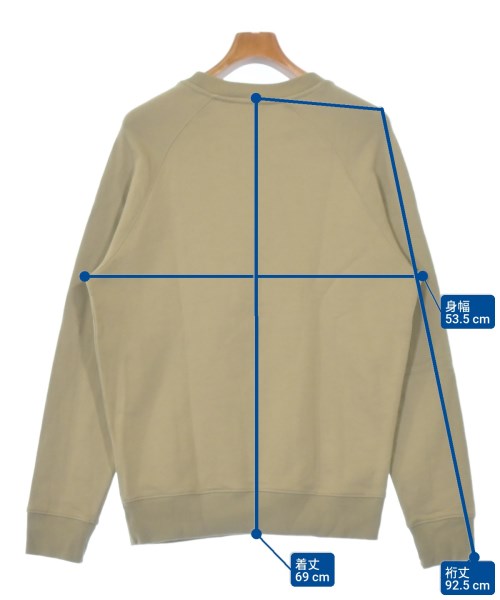 MAISON KITSUNE（メゾンキツネ）スウェット カーキ サイズ:S メンズ/2200668738040