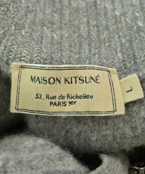 MAISON KITSUNE（メゾンキツネ）カーディガン グレー サイズ:L メンズ/2200668956017