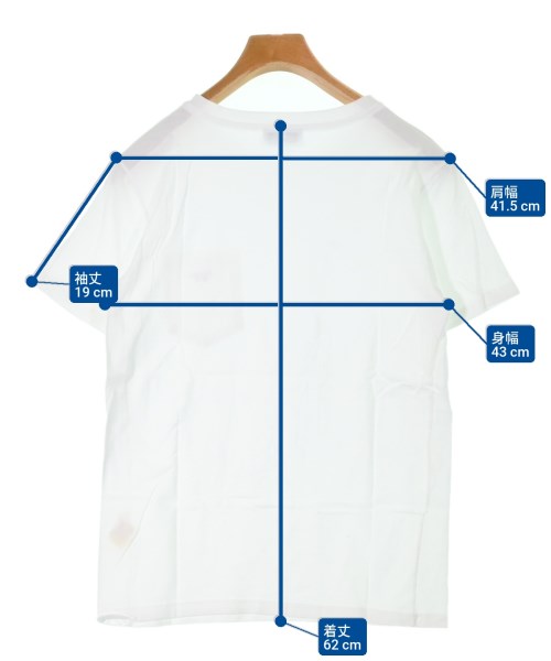 MAISON KITSUNE（メゾンキツネ）Tシャツ・カットソー 白 サイズ:XS メンズ/2200665656613