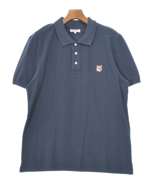 MAISON KITSUNE(メゾンキツネ)ポロシャツ 紺 サイズ:XL/2200667987180