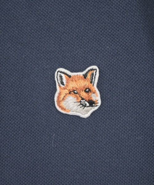 MAISON KITSUNE（メゾンキツネ）ポロシャツ 紺 サイズ:XL メンズ/2200667987180