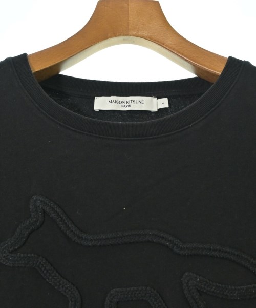 MAISON KITSUNE（メゾンキツネ）Tシャツ・カットソー 黒 サイズ:L メンズ/2200667549074