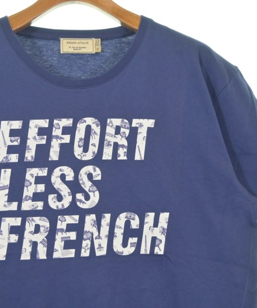 MAISON KITSUNE（メゾンキツネ）Tシャツ・カットソー 紺 サイズ:XL メンズ/2200670998326
