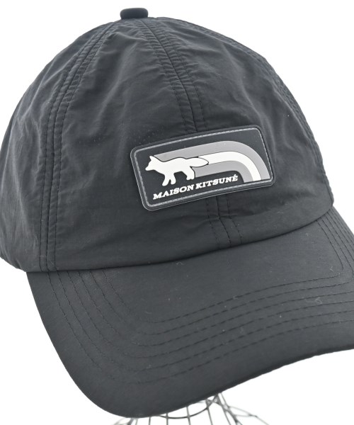 MAISON KITSUNE（メゾンキツネ）キャップ 黒 サイズ:- メンズ/2200671028022