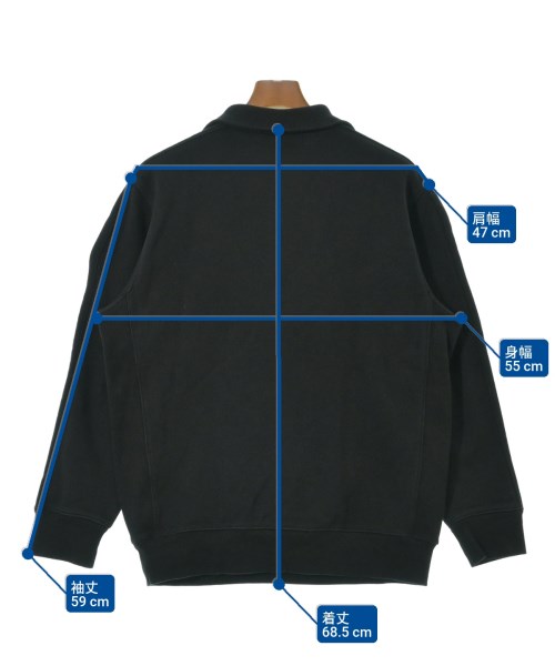 MAISON KITSUNE（メゾンキツネ）スウェット 黒 サイズ:S メンズ/2200664210021