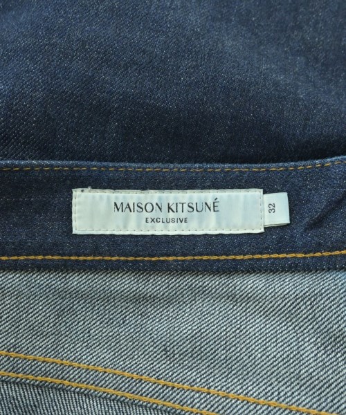 MAISON KITSUNE（メゾンキツネ）デニムパンツ 紺 サイズ:32(L位) メンズ/2200671644031
