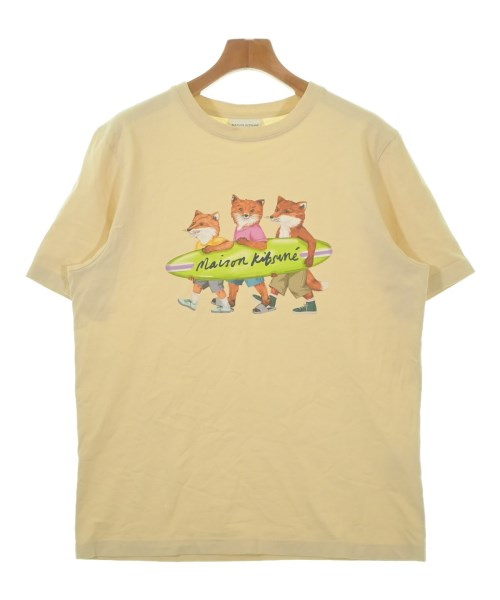 MAISON KITSUNE(メゾンキツネ)Tシャツ・カットソー ベージュ サイズ:S/2200665901089