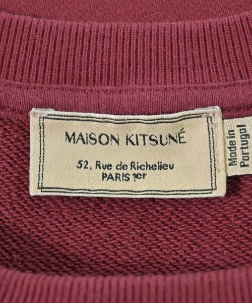 MAISON KITSUNE（メゾンキツネ）スウェット 赤 サイズ:M メンズ/2200671607067