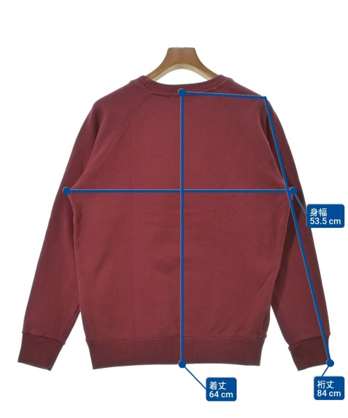 MAISON KITSUNE（メゾンキツネ）スウェット 赤 サイズ:M メンズ/2200671607067