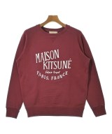MAISON KITSUNE（メゾンキツネ）スウェット 赤 サイズ:M メンズ/2200671607067
